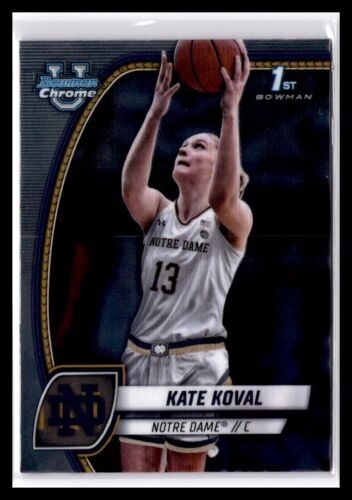 2024-25 Bowman Chrome University Basketball Card #42 Kate Koval