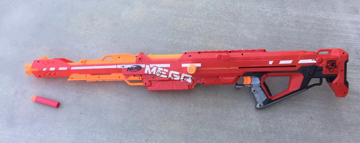 Nerf Mega Centurion Sniper Rifle Blaster Gun w Mag