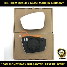 Passenger Side Volkswagen UP 2012 to 2016 Wing Mirror With Base Heated