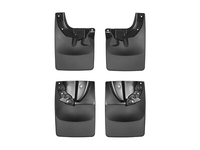 WeatherTech No-Drill MudFlaps - 110056-120056 - Black