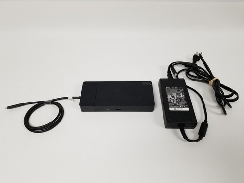 Dell WD19S USB-C 3.2 Gen 1, USB-A 3.2 Gen 1 Dock, HDMI, DP w/180W Power Adapter