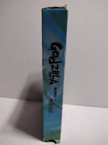 Godzilla King of the Monsters (VHS, 1995) Retake Of 1954 Tadashi Okabe B&W - Picture 3 of 4