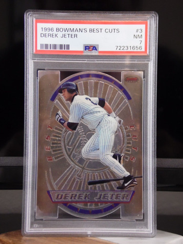 1996 Bowman's Best Cuts Derek Jeter #3 card