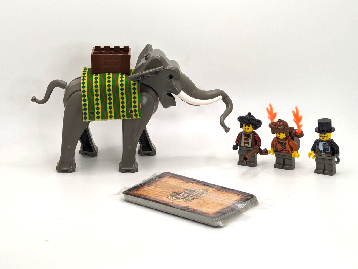Lego Orient Adventures 7414 Elephant & Lord Sam Sinister & 2