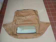 Capote Mazda Mx5 NB mk2 1998/2005 pvc beige, lunotto in vetro con sbrinatore