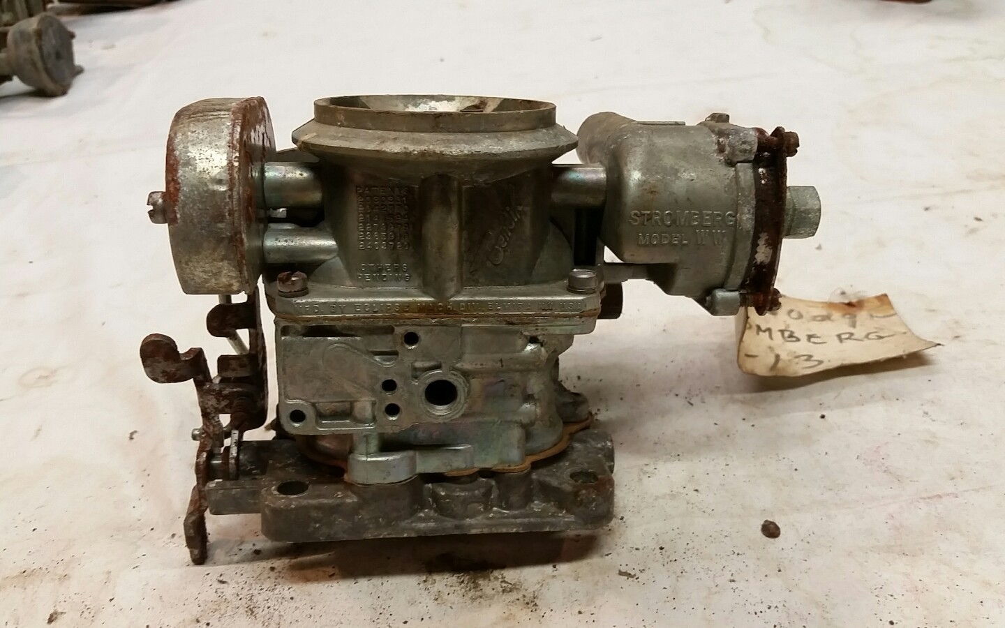 Stromberg Bendix carburetor model WW 1953 1954 Dodge 2bbl eBay