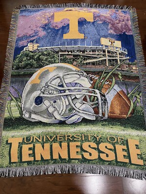 UNIVERSITY OF TENNESSEE Tapestry Throw Blanket Vols - Main Image