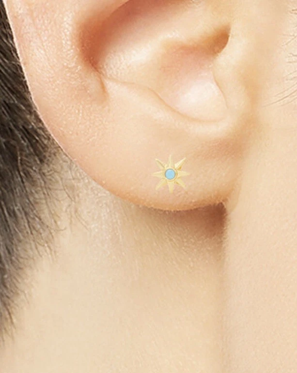 $38 Kate Spade мой медальон синий морской звезды серьги-гвоздики JA 109-1 - Изображение 2 из 2