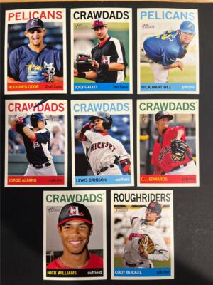 2013 Topps Heritage Minors Texas Rangers Team Set 8 Cards | eBay