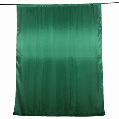 8 ft x 10 ft Satin Backdrop Curtain Photo Booth Decorations Party Event Supplies