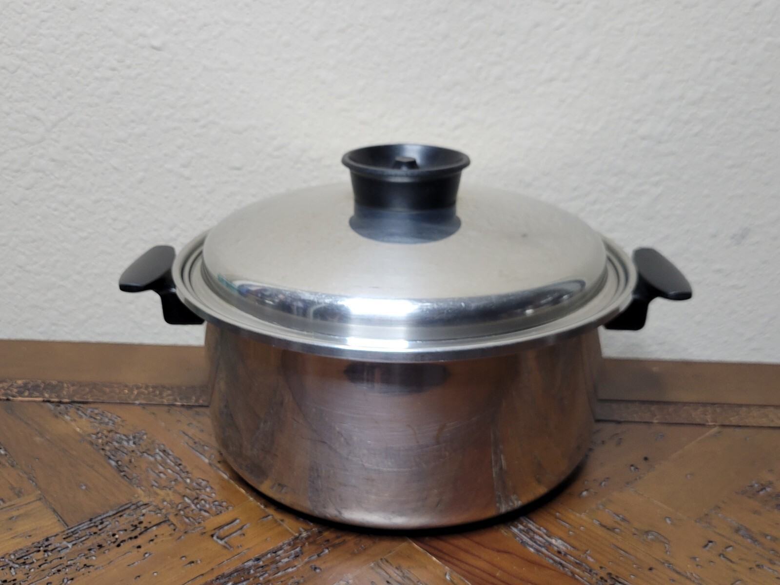 Chef's Ware Townecraft 6 Qt Multi Core Stainless Stock Bean Pot Dutch Oven & Lid eBay