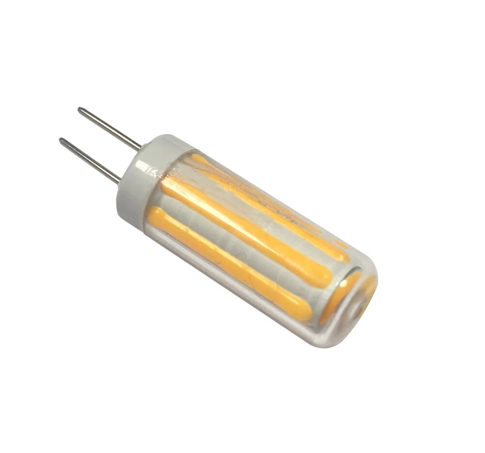 10pcs G4 GU4.0 T3 LED bulb COB AC/DC 12V 3W 270LM light Lamp Warm 2550-2750K H - Image 4 of 4