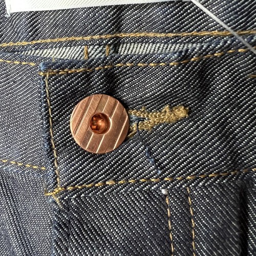 NWT Billy Reid Selvedge Jeans Denim MSL-ALA RN-113-814 Slim Cut Men's Size 29x34 - Picture 10 of 12