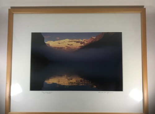 Original Foto Donald M Robinson Nebel - Lake Louise 1991 Kanada signiert - Bild 7 von 11