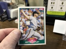 Jeff Brantley 1989 Score Rookie/Traded #101T RC Giants
