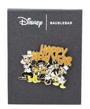Disney Mickey and Friends - Baublebar Happy new Year Pin