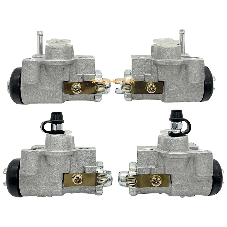 Cilindros y zapatas de rueda de freno delantero para Honda FourTrax Foreman 350 TRX350D 87-89 Foto 4 de 4