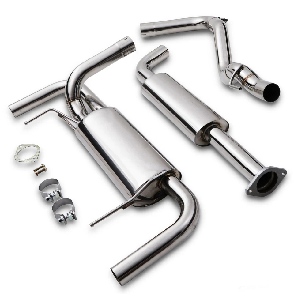 STAINLESS STEEL CAT BACK EXHAUST SYSTEM FOR VAUXHALL ASTRA J VXR GTC 2.0 11-15 - Image 2 of 4