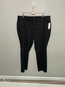 Dress Barn Black Cheetah Print Skinny Jeans Ebay