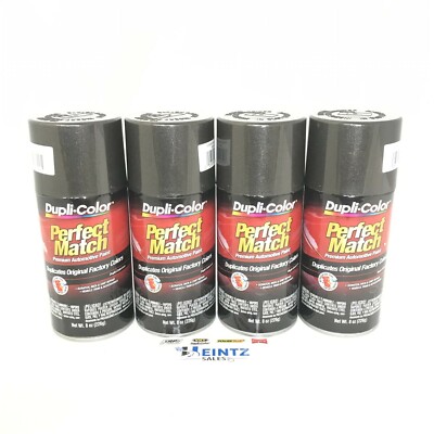 Duplicolor BUN0090-4 PK Perfect Match UNIVERSAL BLACK METALLIC ...