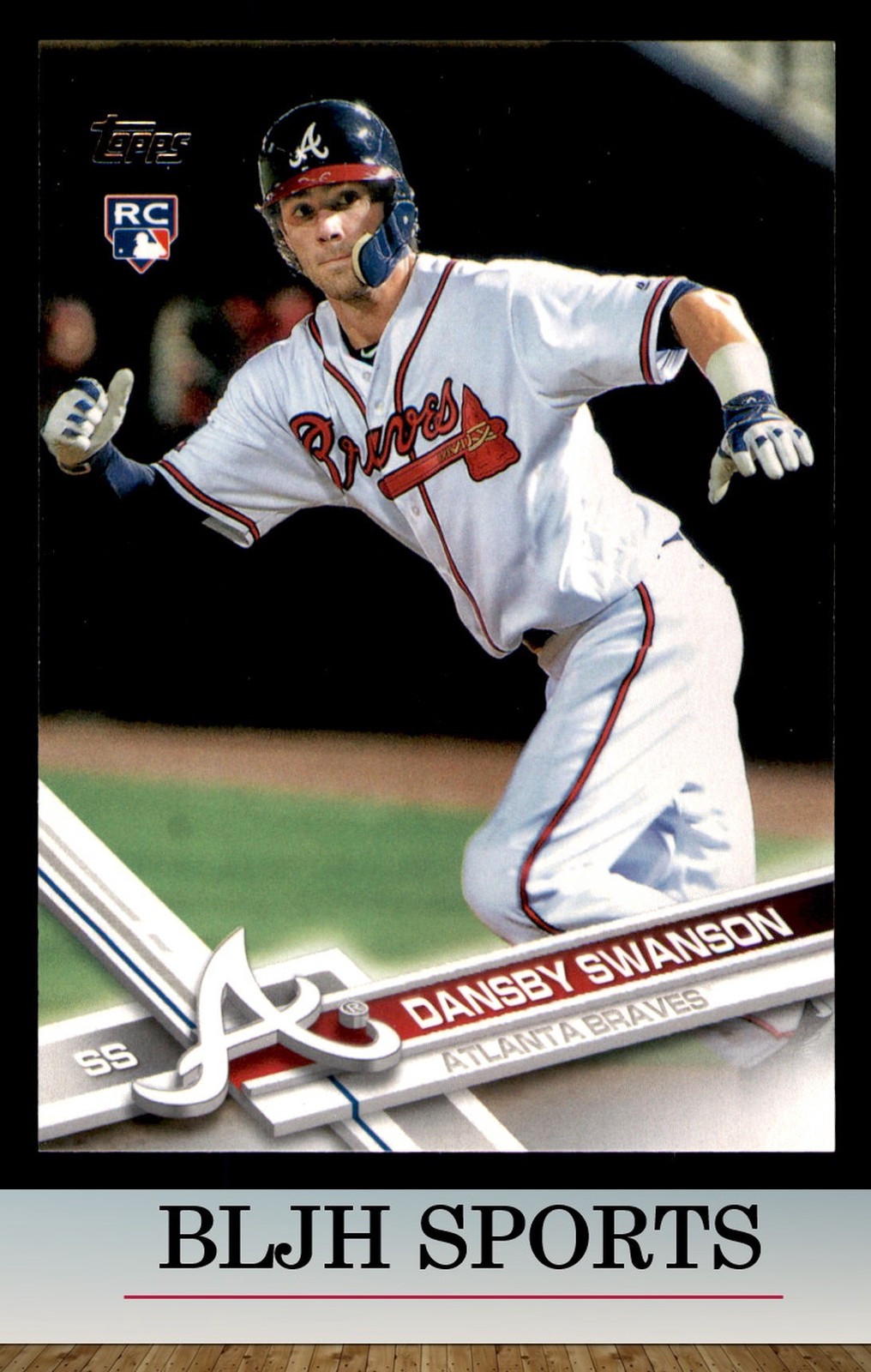 2017 Topps #87 Dansby Swanson Atlanta Braves RC (2C5)