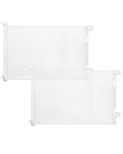  2 Pack Retractable Baby Gate for Doorways and Stairs, Mesh Safety Gate for ...