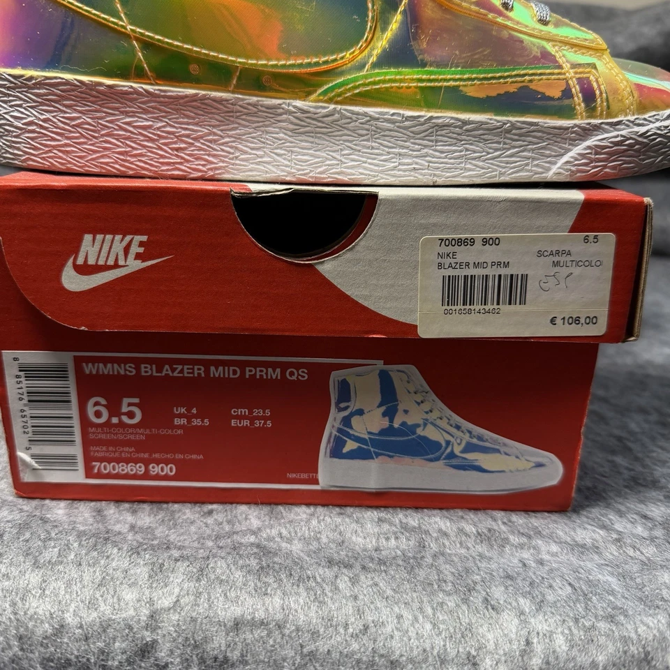 Blazer para mujer Nike Mid Prm Qs IRIDISCENTE talla 6,5 RARO Foto 2 de 4
