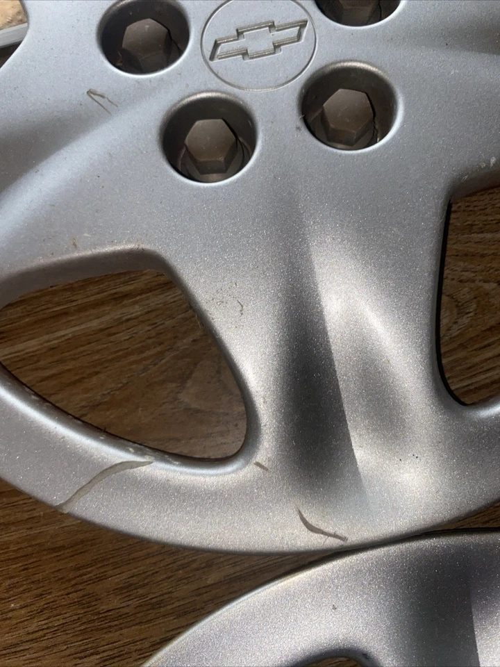 "Juego de 4 tapacubos/cubiertas de rueda Chevy Cavalier 2000-02 #3235 15""" Foto 4 de 4
