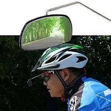 Useful Rear Eyeglass Riding Mirror 360 Degree Rotation Acrylic Bicycle Mirror Ha