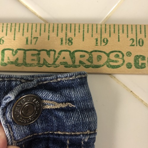 Silver Jeans Co. Men's Grayson Straight Fit Jeans 38x32 Straight Whiskers 37x30 - Picture 6 of 10