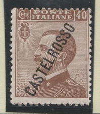 Italy Possedimenti Castelrosso 1924 40c New MLH* A30P40F45238