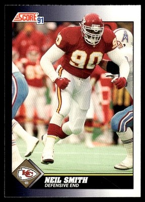 1991 Score #507 Neil Smith - Kansas City Chiefs