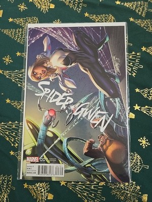 Spider-Gwen 7 J. Scott Campbell Connecting Cover Variant 2016