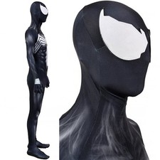Venom Spider-man Jumpsuit Symbiote Bodysuit Cosplay Costume Halloween Kids Adult