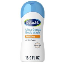 Cetaphil Ultra Gentle Relaxing Body Wash, For Dry to Normal 16.9oz