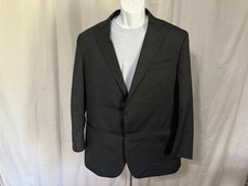    Brooks Brothers Men  s Wool Blazer 45R Gray Estrato Trabaldo Togna Madison Fit