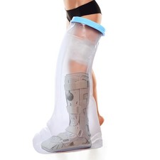 Adult Leg Cast Covers for Shower, Full Leg Shower Protector, Waterproof Cast ...