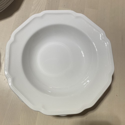 Mikasa Ultima super Strong fine China H K 400 antique white soup bowls (8) - Picture 8 of 12