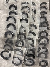 LOT 40 Belkin 3ft Cat5e Ethernet Cables Patch Cord UTP RJ45 Black A3L791-03-BLK