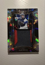 2021 Panini Select - Rookie Jumbo Swatches Ryan Jeffers #RJS-RJ Cracked Ice...