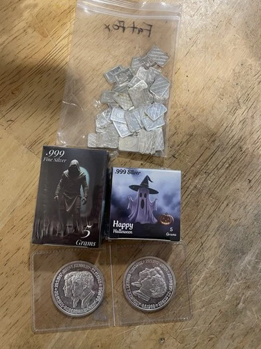 Silver Bullion Rounds And Bars