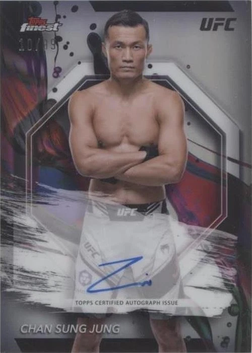 2024 Topps Finest UFC - Chan Sung Jung #FA-CSJ for sale | eBay