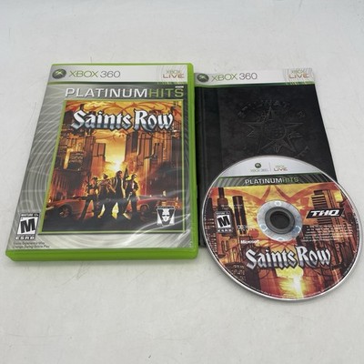 Saints Row Microsoft Xbox 360 Complete W/ Manual CIB PH Tested