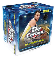 2024-25 Topps Chrome Basketball Sapphire Edition Sealed