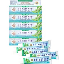 Ayurvedic Herbal Toothpaste, Fresh Mint - Vegan, Natural - 4.16 oz , 5 Pack
