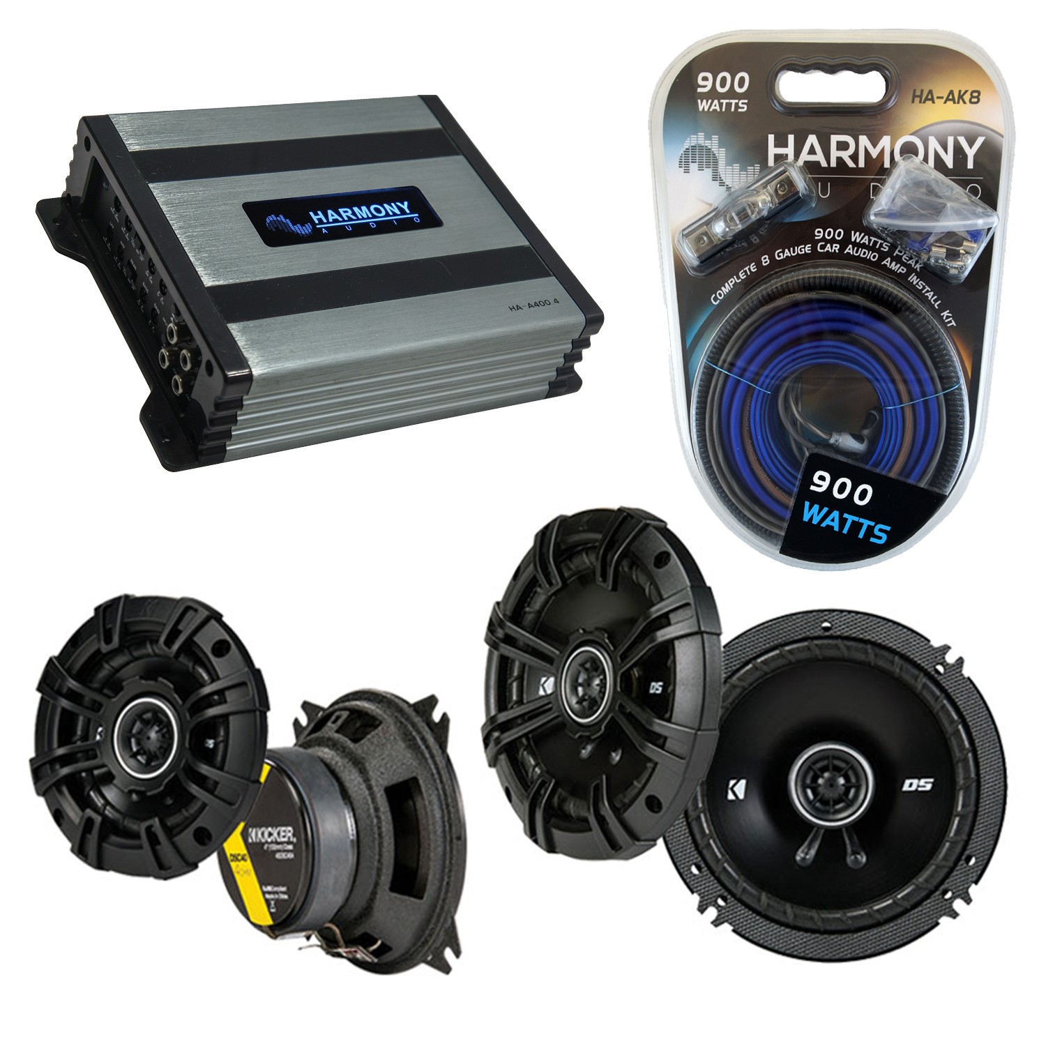 Fit Chevy Corvette 1990-1996 Factory Speaker Upgrade Kicker 