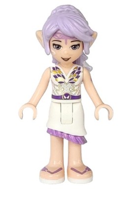 LEGO Elves - Aira Windwhistler - White Skirt Minifigure (elf001)