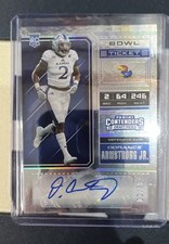 2018 Panini Contenders Draft Picks College Ticket Dorance Armstrong Jr. #234 /99