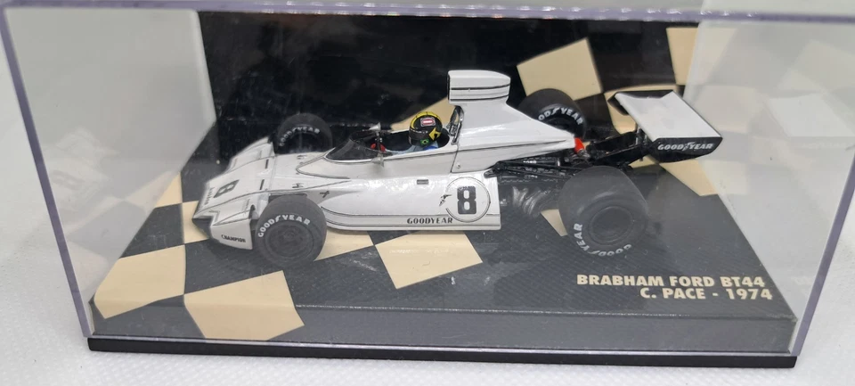 MINICHAMPS 400740008 F1 1/43 BRABHAM FORD BT44 CARLOS PACE 1974 SEASON - Immagine 4 di 4