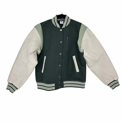 Nike Sportswear Classic Varsity Destroyer Jacket FN3672 Women s Size XL